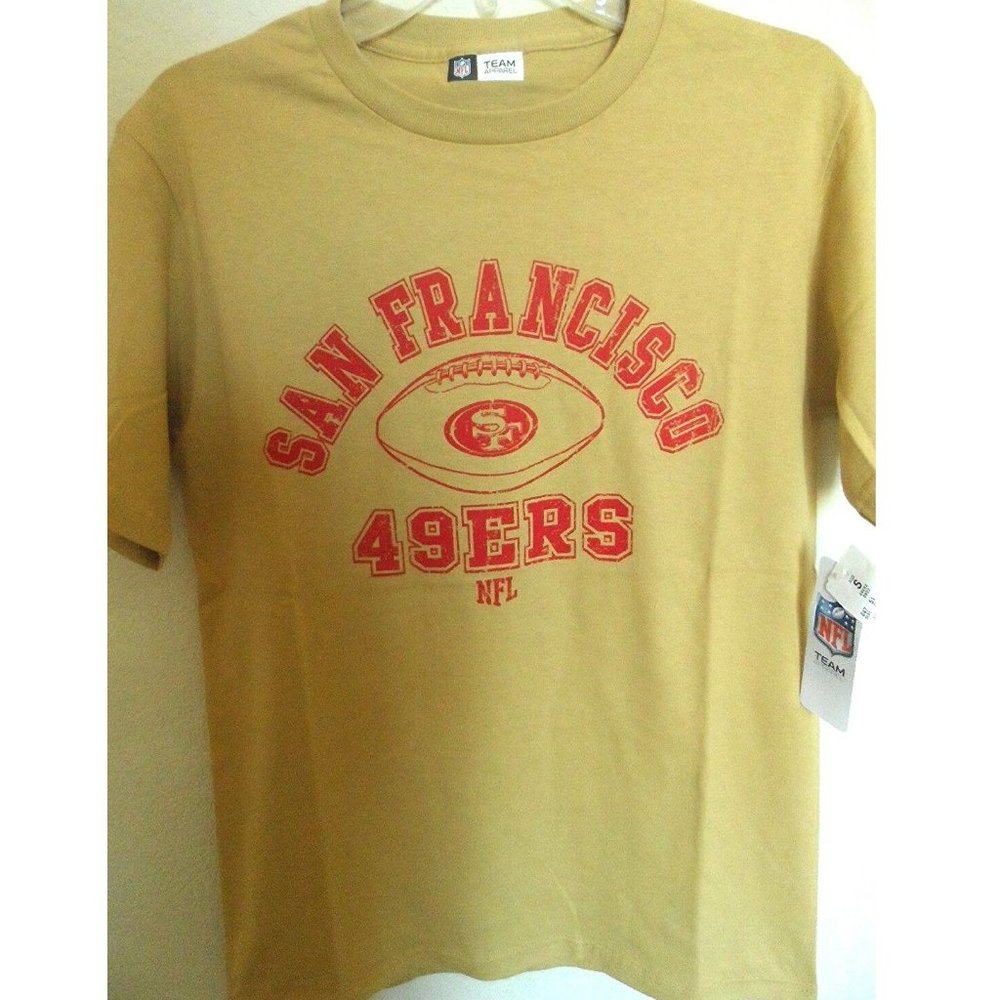 San Francisco 49ers T-Shirt Clothing Apparel Team Logo NFL Officially Licensed